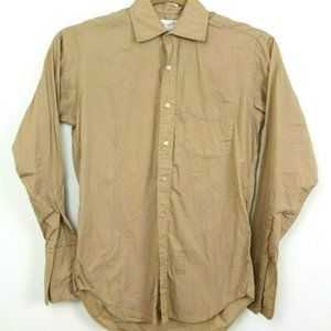 Schiaparelli Mens Shirt Long Sleeve Cotton Buttons
